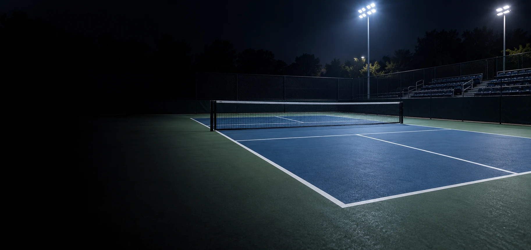 Pickleball venue prepared for competition