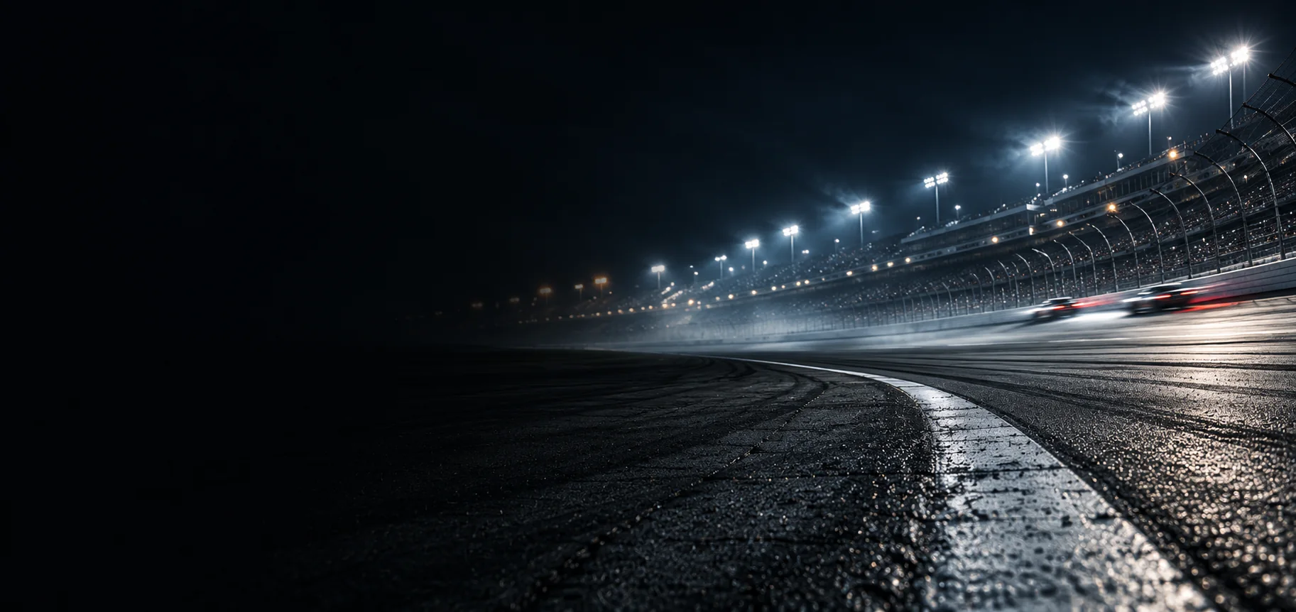 Racing Driver venue prepared for competition