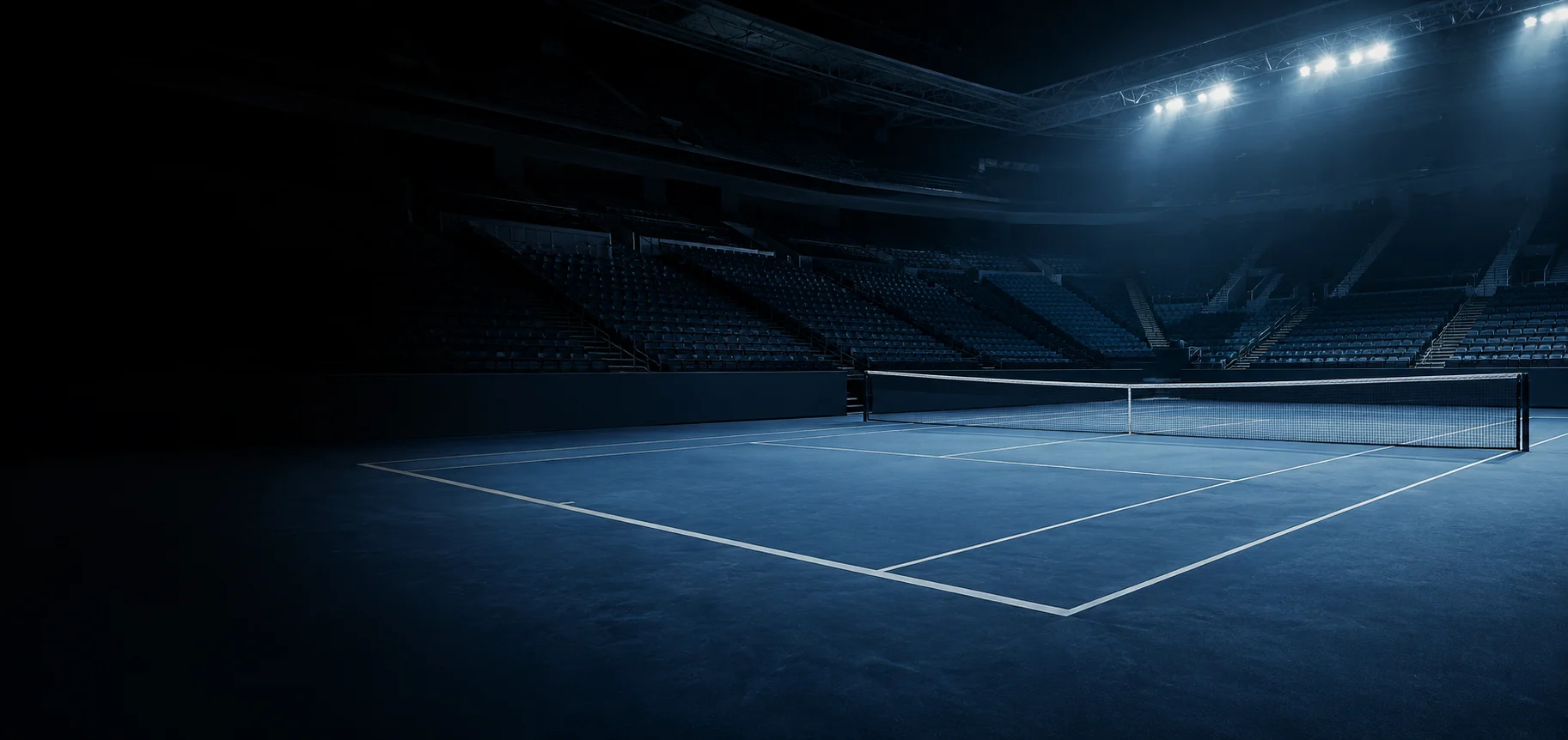Tennis venue prepared for competition